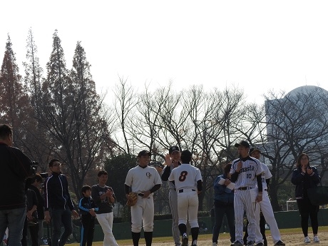 オリックスOBチームvs全堺軟式野球チーム・野球教室